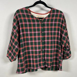 Ace & Jig Wyatt Blouse in Scout size Medium